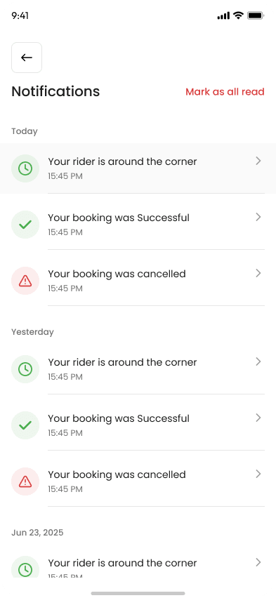 Ridein screenshot 18