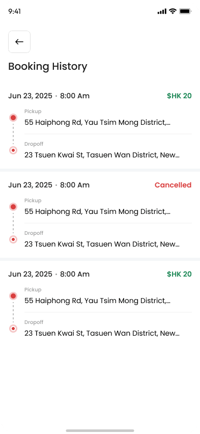 Ridein screenshot 20