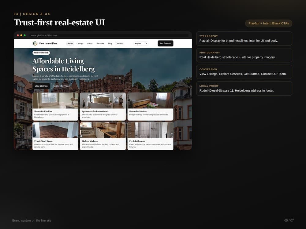 Glow Immobilien screenshot 6