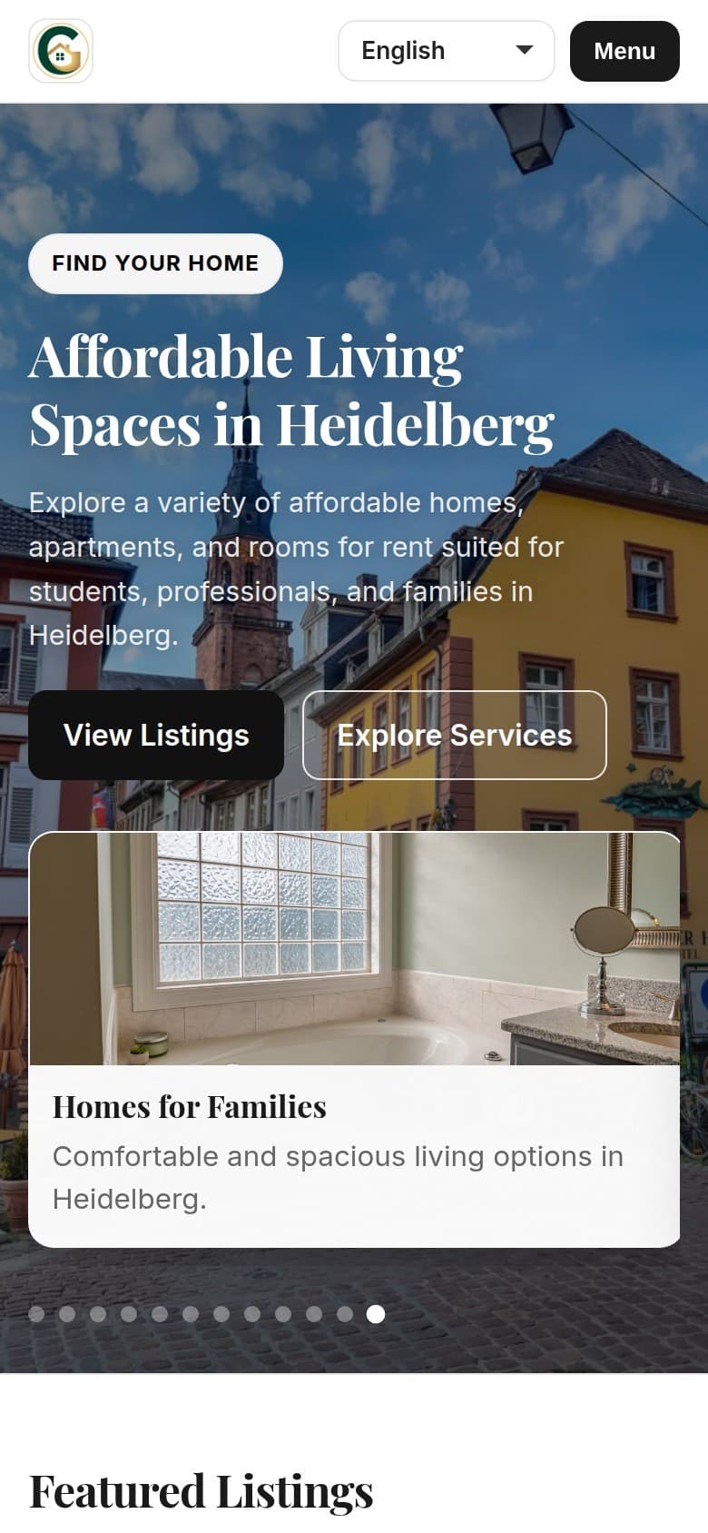 Glow Immobilien screenshot 1
