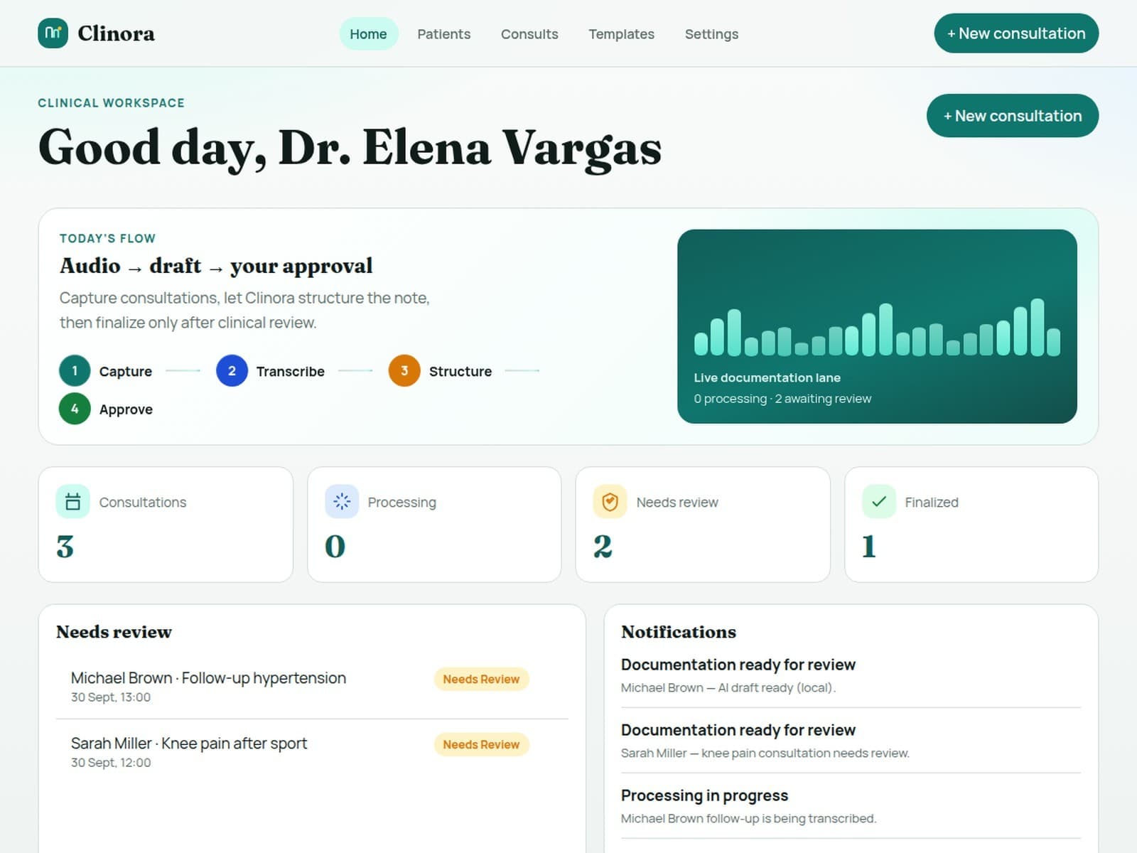 Clinora screenshot 3