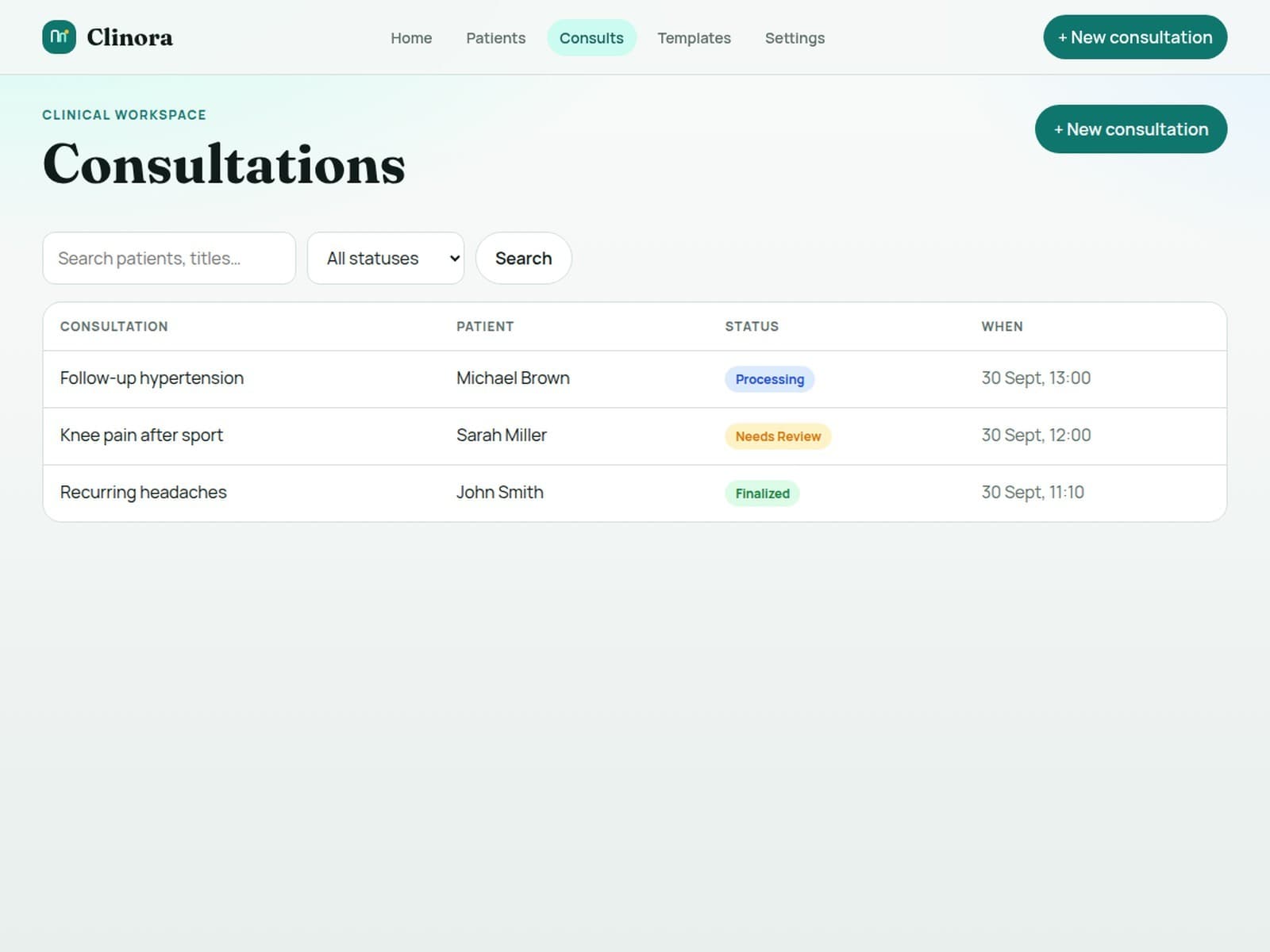 Clinora screenshot 4