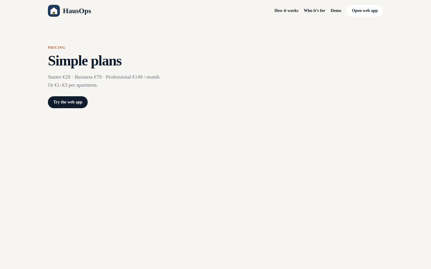 HausOps screenshot 3