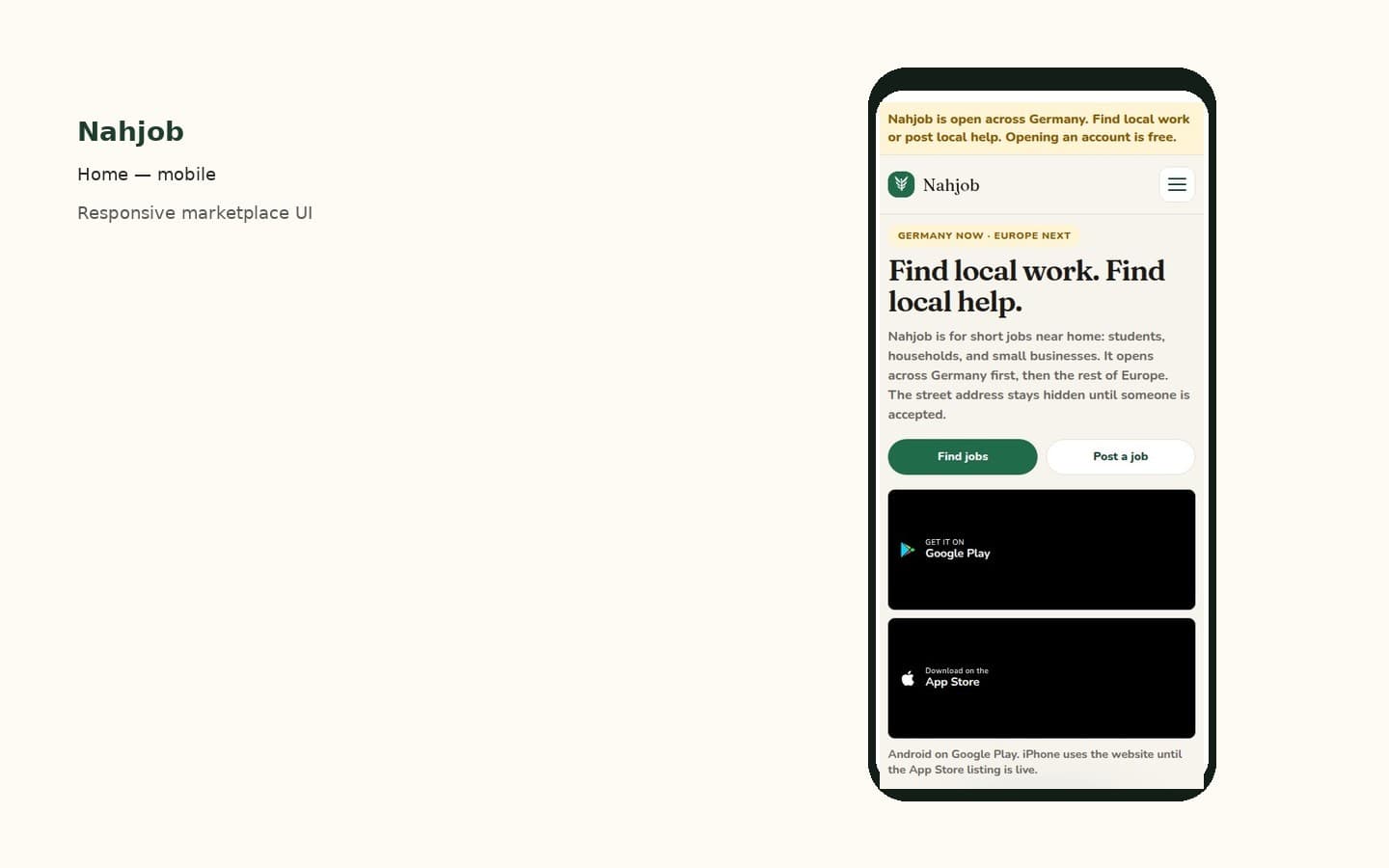 Nahjob screenshot 6